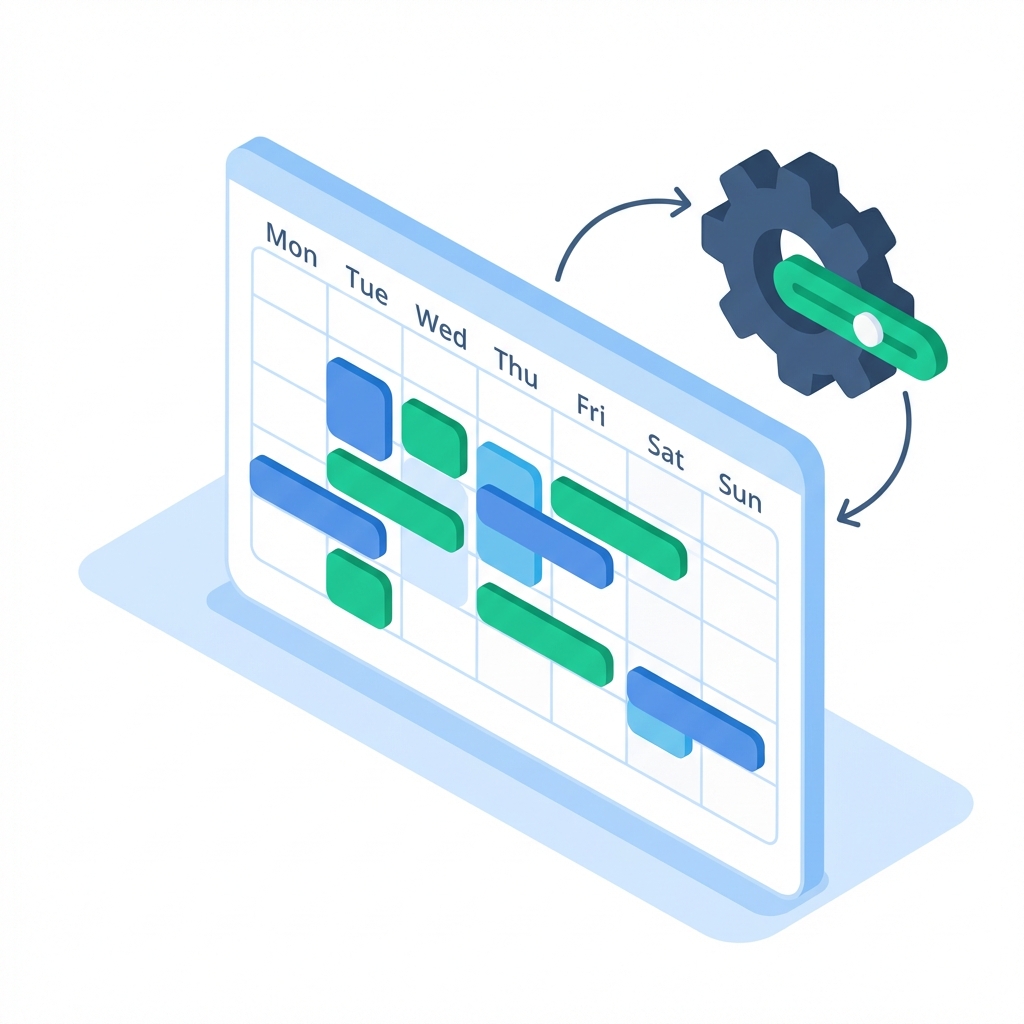 Auto Repair Job Management | autoGMS Feature Overview Auto Repair Job Management feature - Smart scheduling for bays, jobs, and staff.. Smart bay allocation, Team-wide job visibility